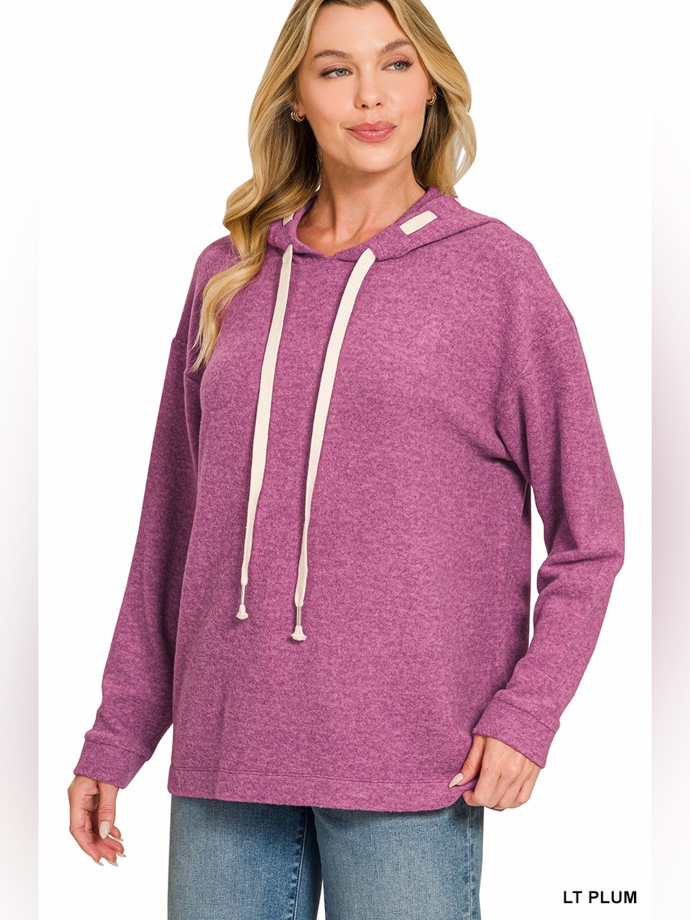 Zenana SOFT BRUSHED HACCI HOODIE